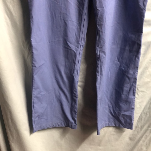 Women’s XL blue periwinkle drawstring scrub pants one pocket nwot - Picture 4 of 10